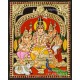 Shivan Family Tanjore Painting