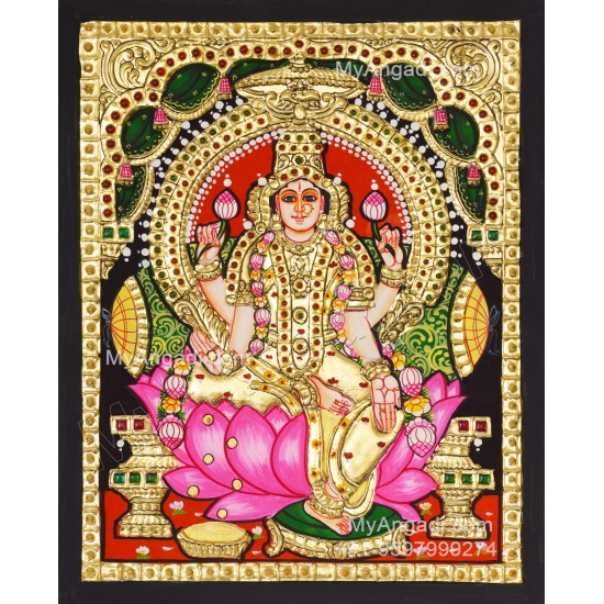 Iswarya Lakshmi Tanjore Painting