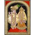 Krishna Radha Tanjore Painting, Radha Krishna Tanjore Painting