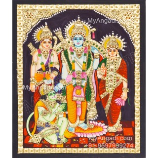 Ram Darbar Tanjore Painting