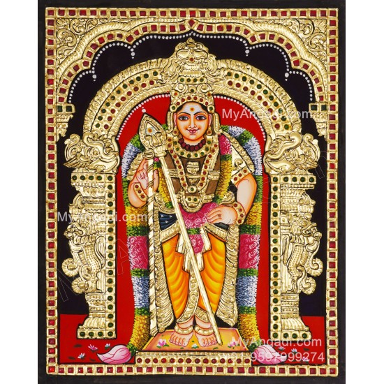 Murugar Tanjore Painting