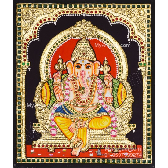 Vinayagar Tanjore Painting