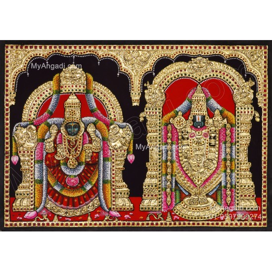 Balaji Thaayar Tanjore Painting