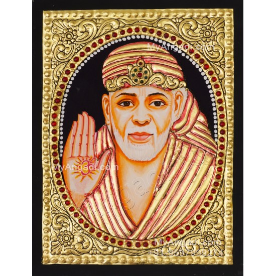 Saibaba Tanjore Painting