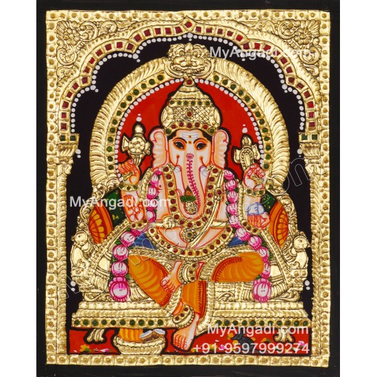 Ganesha Tajore Paintings