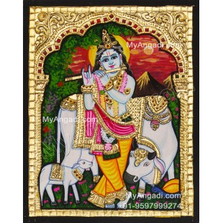 Krishna Tanjore Painting