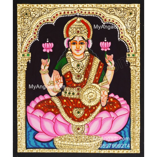 Lakshmi Tanjore Painting