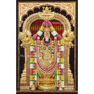 Balaji 3d Tanjore Painting