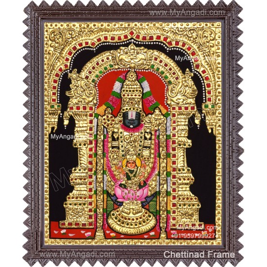 Balaji Lakshmi  Tanjore Painting
