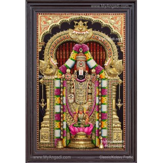 Balaji Lakshmi 3D Tanjore Painting