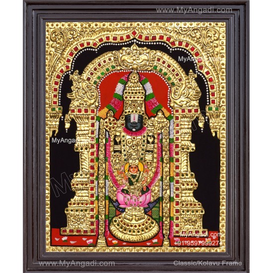 Balaji Lakshmi  Tanjore Painting