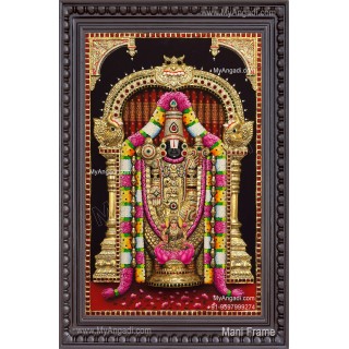 Balaji Lakshmi 3D Tanjore Painting