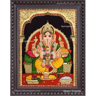 Ganapathi Tanjore Painting Tanjore Painting