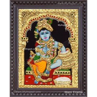 Butter Krishna Tanjore Painting