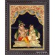 Jada Krishna Tanjore Painting