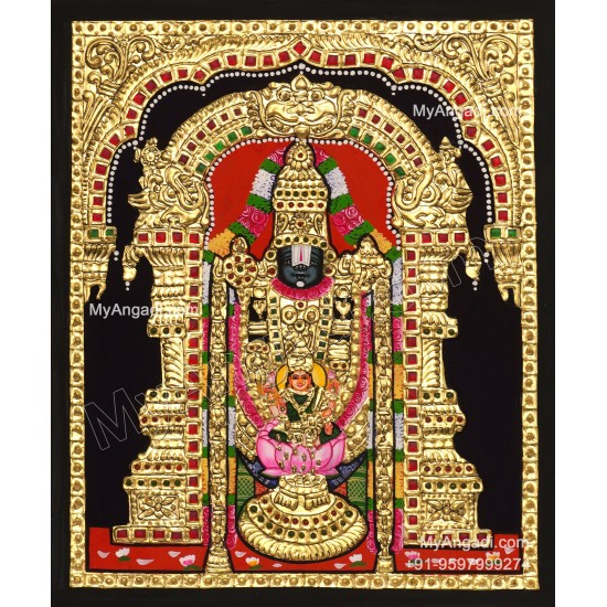 Balaji Lakshmi  Tanjore Painting