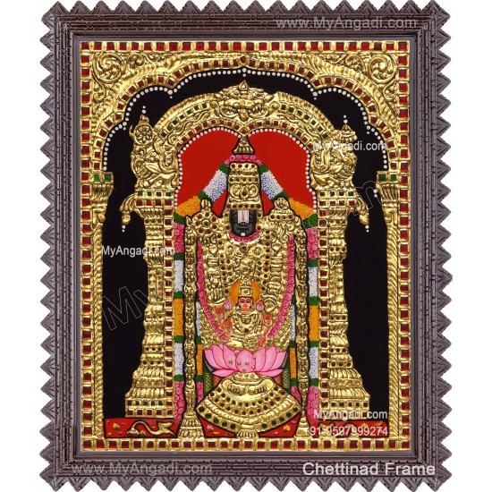 Balaji Lakshmi  Tanjore Painting
