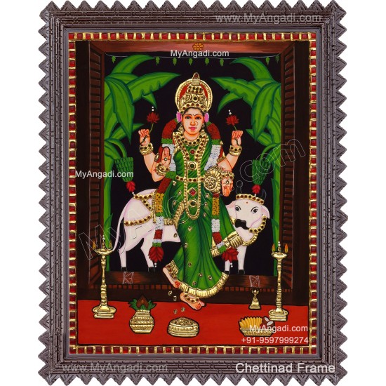 Grahalakshmi Tanjore Painting