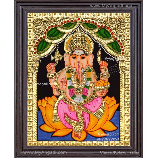  Vinayagar Tanjore Paintings