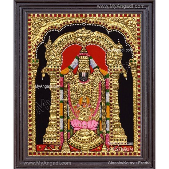 Balaji Lakshmi  Tanjore Painting