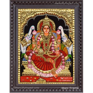 Gajalakshmi Tanjore Painting