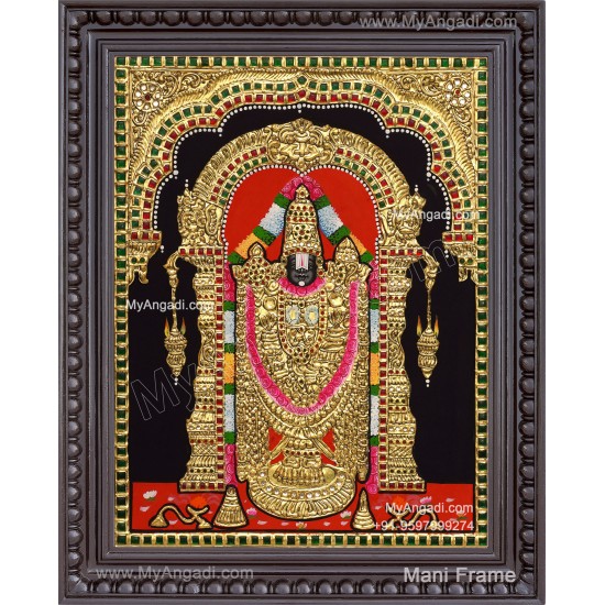 Venkatachalapathy  Tanjore Painting