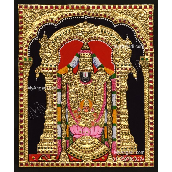 Balaji Lakshmi  Tanjore Painting