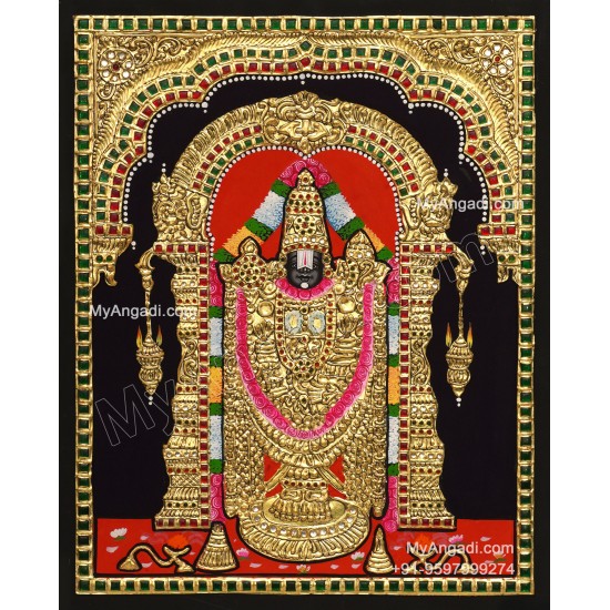 Venkatachalapathy  Tanjore Painting