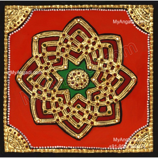Aiswarya Kolam Tanjore Painting