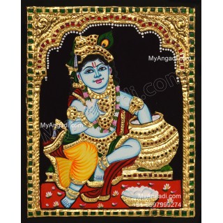Butter Krishna Tanjore Paintings