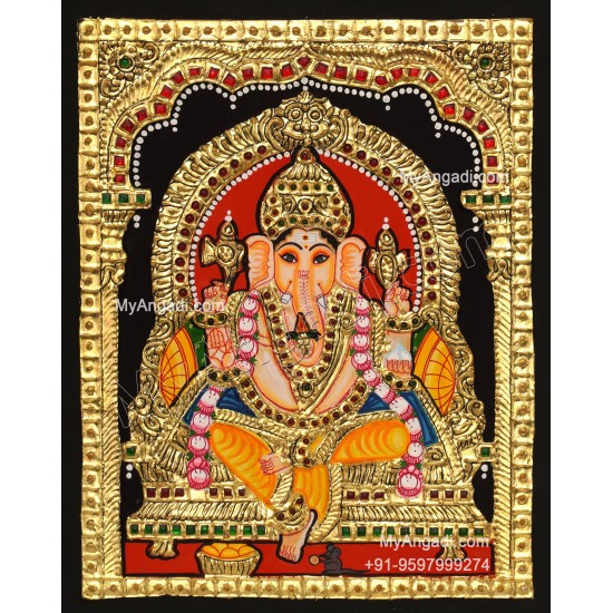 Ganesha Tajore Paintings