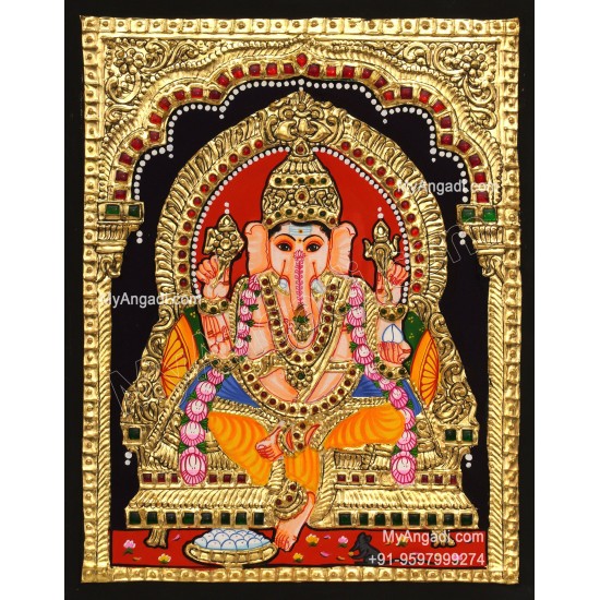 Ganesha Tajore Paintings