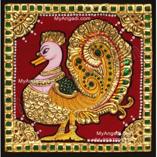 Peacock Tanjore Paintings