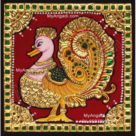 Peacock Tanjore Paintings