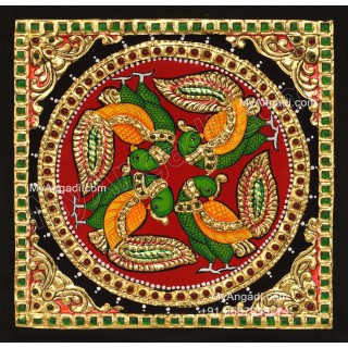 Peacock Tanjore Paintings