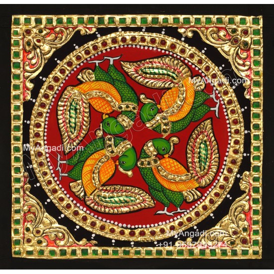 Peacock Tanjore Paintings