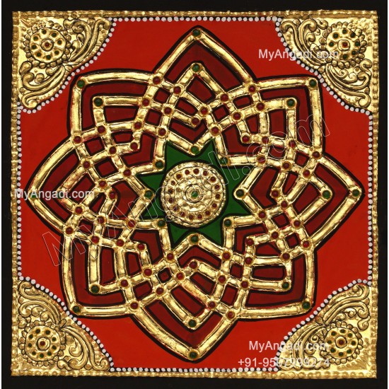 Aiswarya Kolam Tanjore Painting