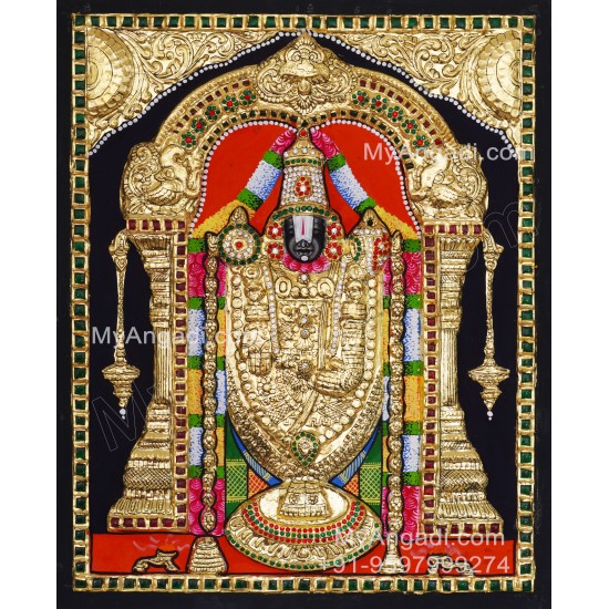 Balaji 2D Tanjore Painting