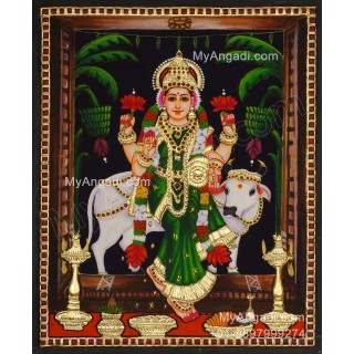 Graha Lakshmi Tanjore Painting