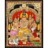 Shiva Family Tanjore Painting