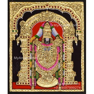 Venkateshwara Tanjore Painting