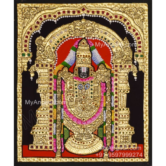 Venkateshwara Tanjore Painting