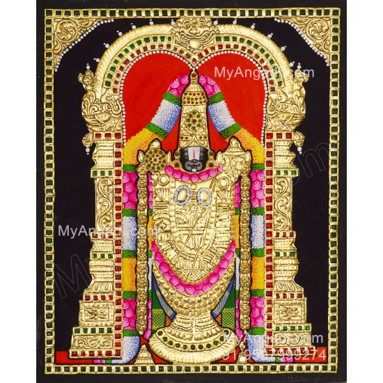 Perumal Tanjore Painting