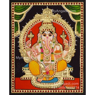 Ganesha Tanjore Paintings