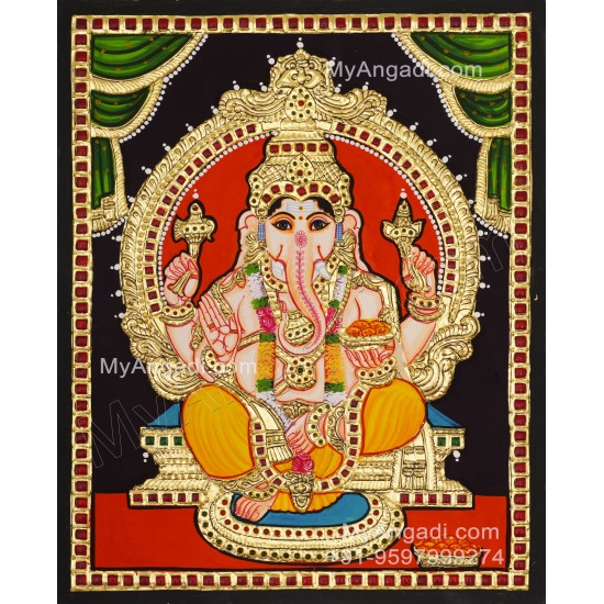 Ganesha Tanjore Paintings