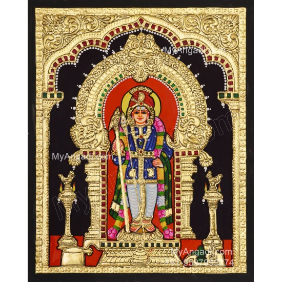 Murugan Tanjore Painting