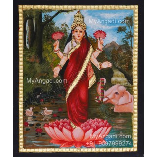 Lakshmi Tanjore Painting