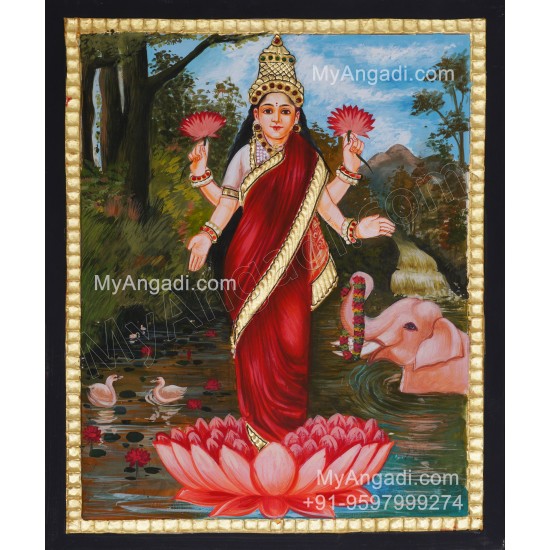 Lakshmi Tanjore Painting