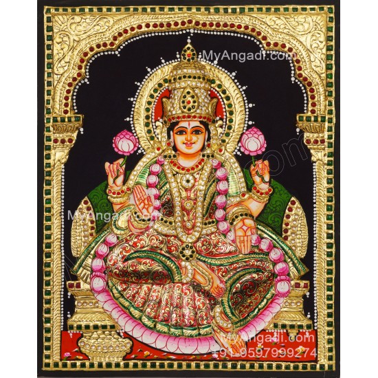 Lakshmi 3D Tanjore Painting