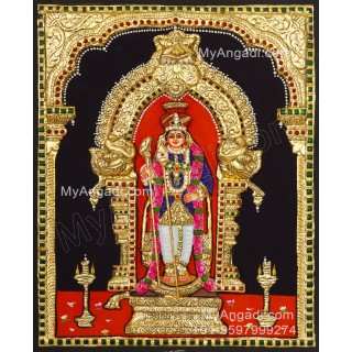 Murugar 3D Tanjore Painting